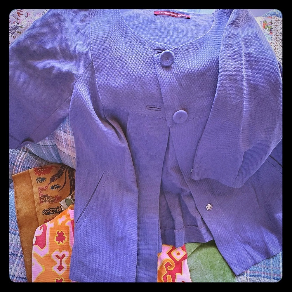 Comptoir des cotonniers 3/4 sleeve jacket
